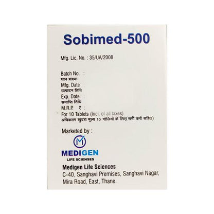 SOBIMED 500 Tablet 10's