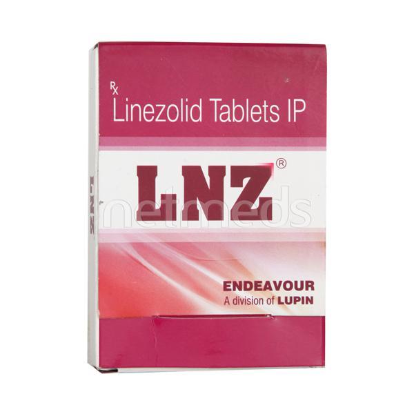 LNZ 600mg Tablet 4'S