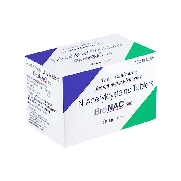 Bronac 600mg Tablet 10'S