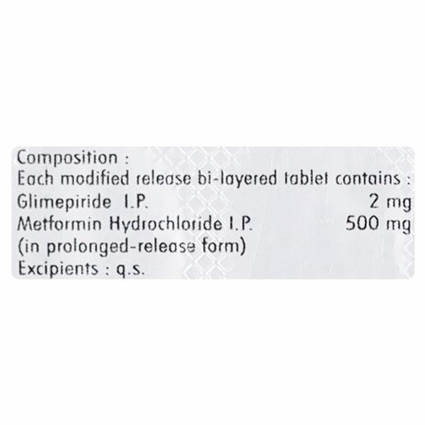 BIOPRIDE M 2 Tablet 10's