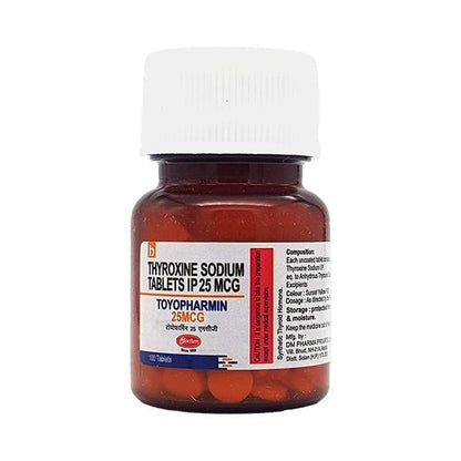 TOYOPHARMIN 25mcg Tablet 100's