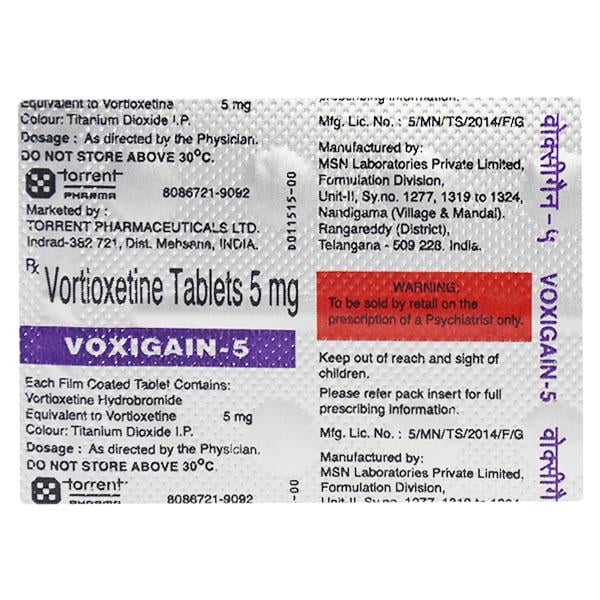 VOXIGAIN 5 Tablet 10's