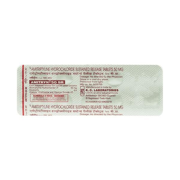 AMITRYN 50 SR Tablet 10's