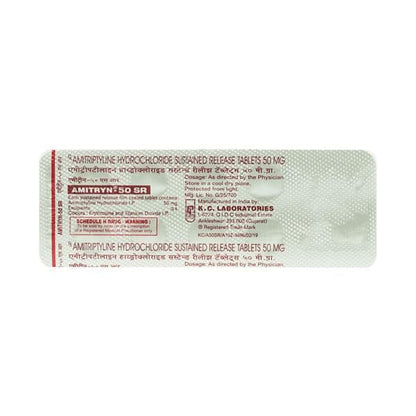 AMITRYN 50 SR Tablet 10's