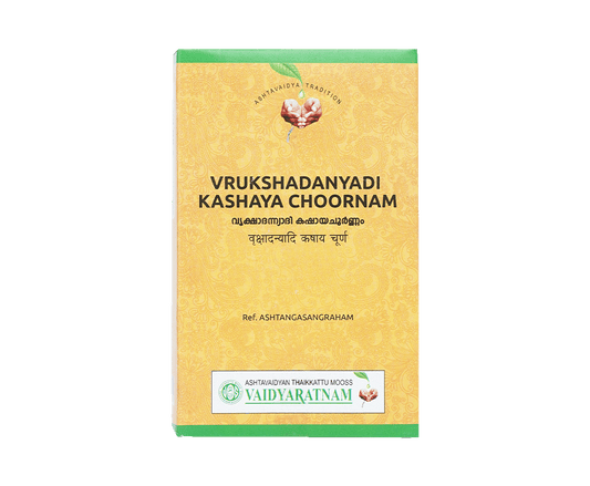 Vrikshadanyadi Kashaya Choornam 100 g - Vaidyaratnam Ayurveda