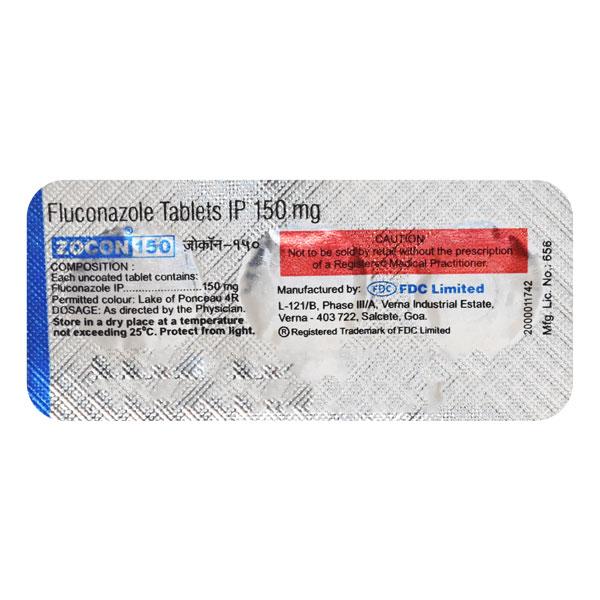 ZOCON 150mg Tablet 3's