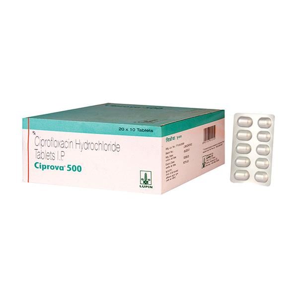 Ciprova 500mg Tablet 10'S