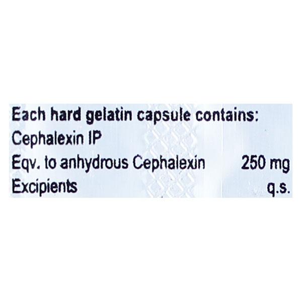 Cephaxin 250mg Capsule 10'S