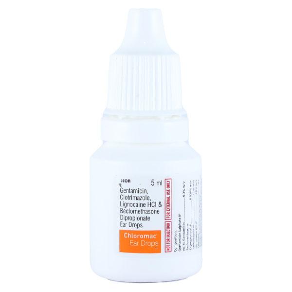 CHLOROMAC Ear Drops 5ml