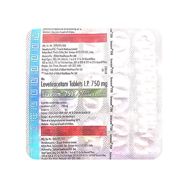 Levesam 750mg Tablet 15'S (N)