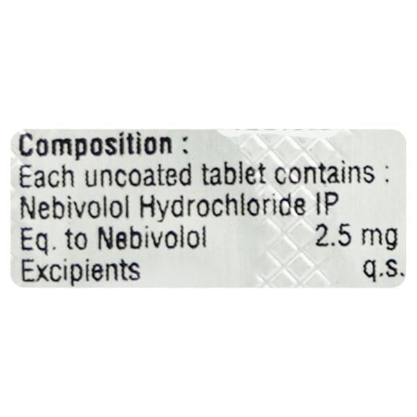NEBILOCK 2.5 Tablet 10's