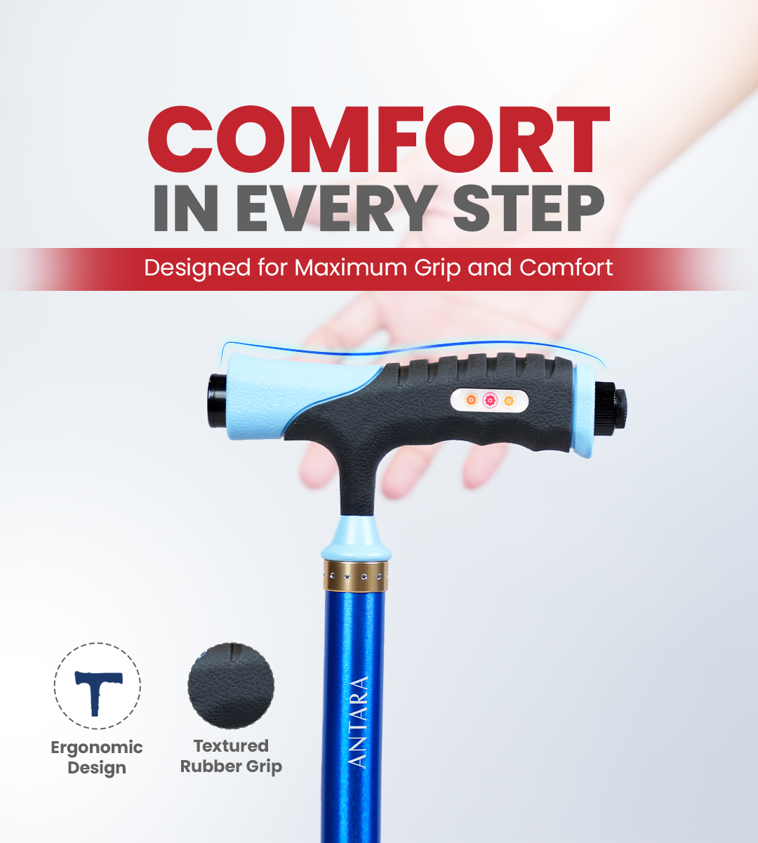 Multibase Flex Walking Stick