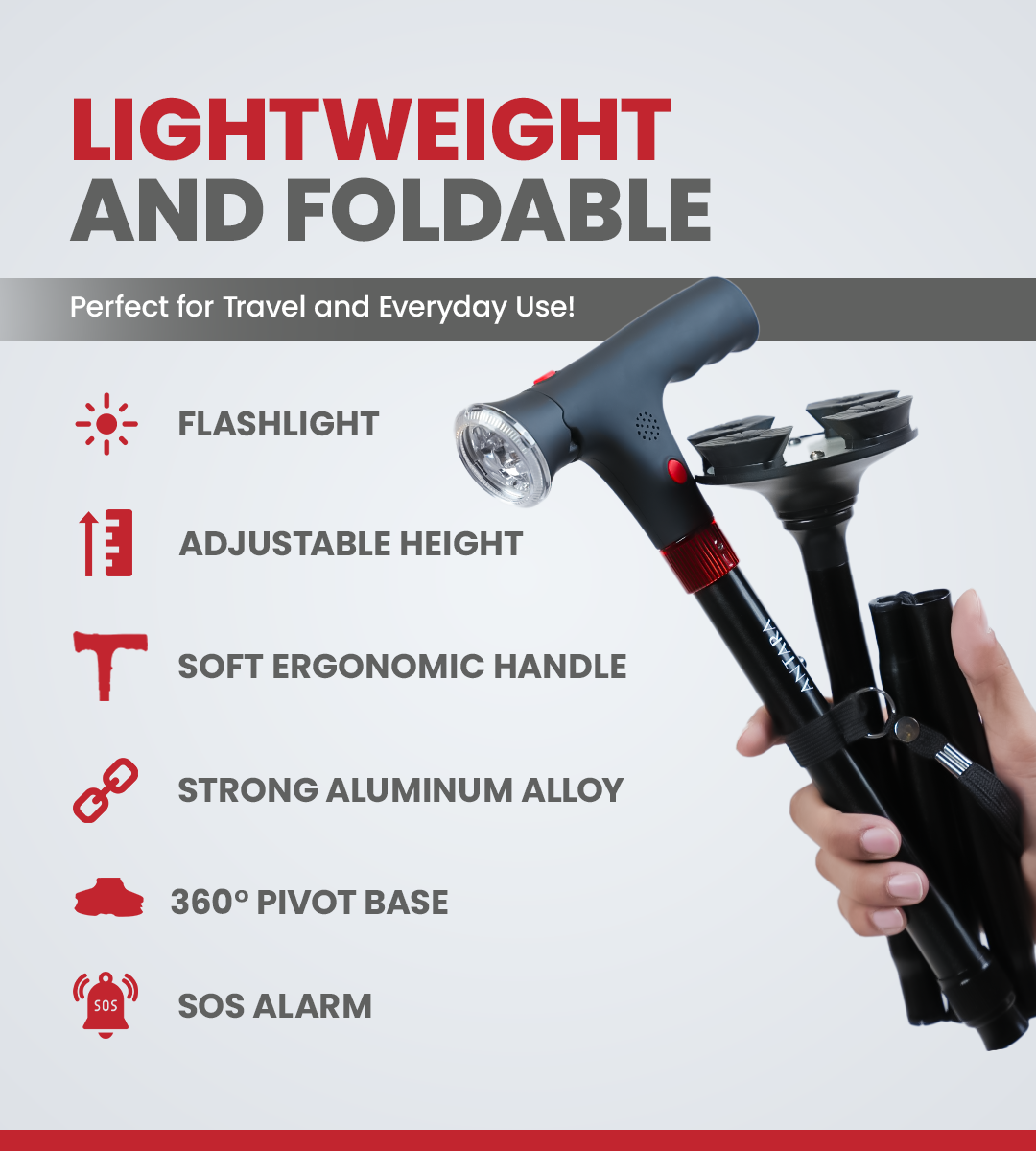 Pivot Lumina SOS Walking Stick