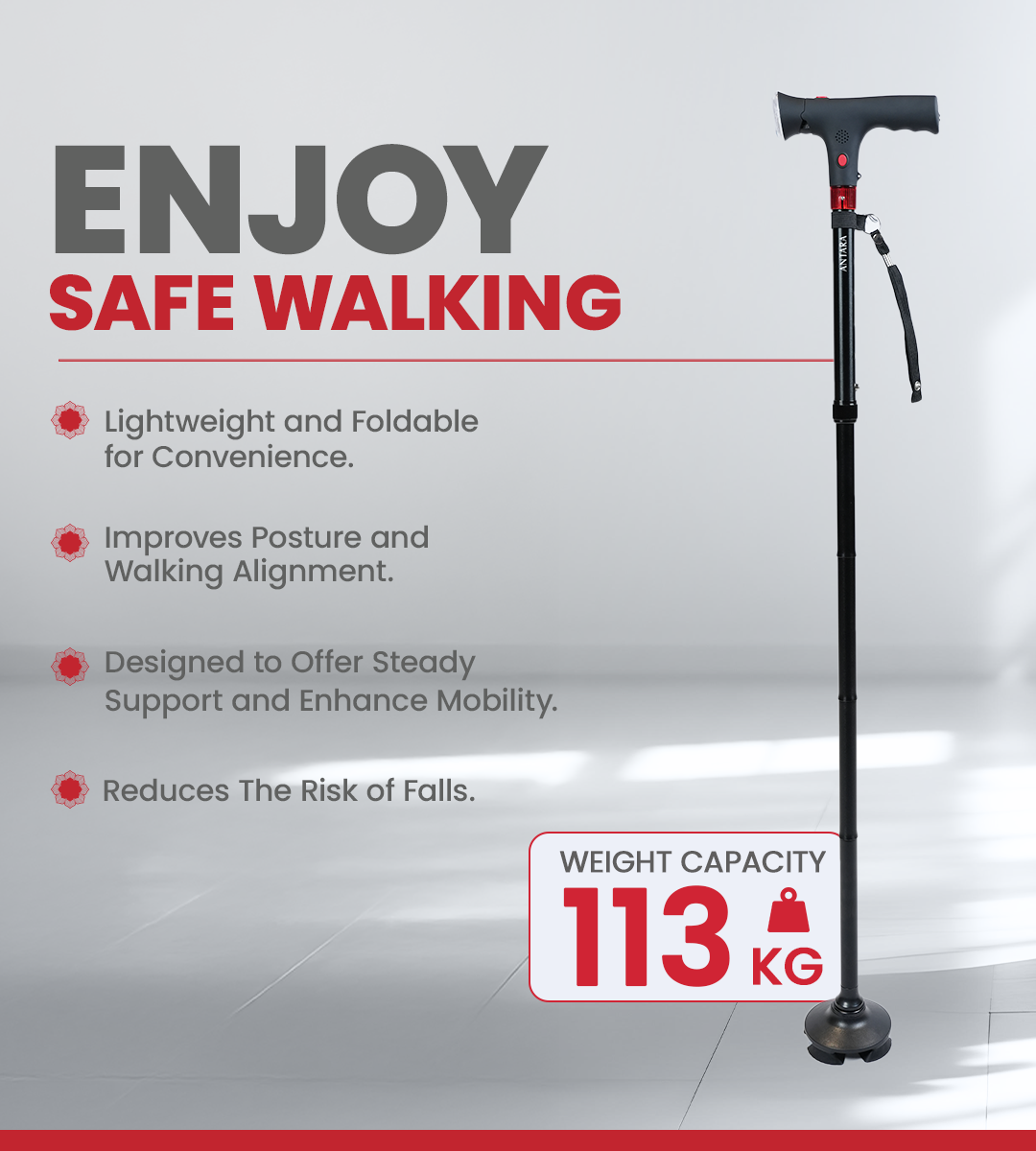 Pivot Lumina SOS Walking Stick