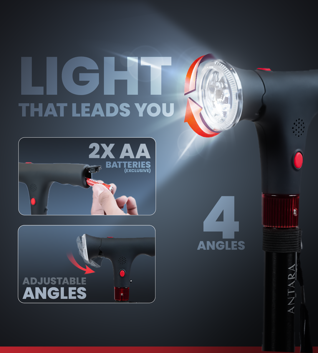 Pivot Lumina SOS Walking Stick