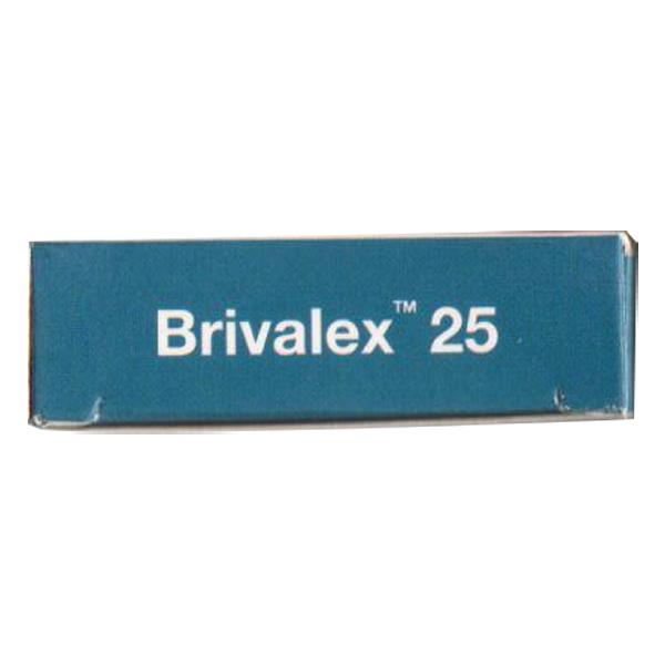 BRIVALEX 25 Tablet 15's