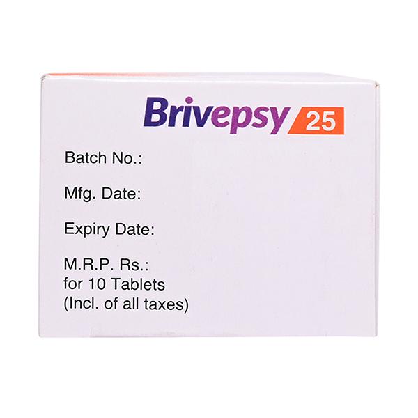 BRIVEPSY 25 Tablet 14's