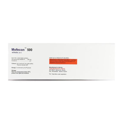 MOFECON 500mg Tablet 10's
