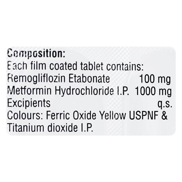 REMO ZEN M 1000mg Tablet 10's