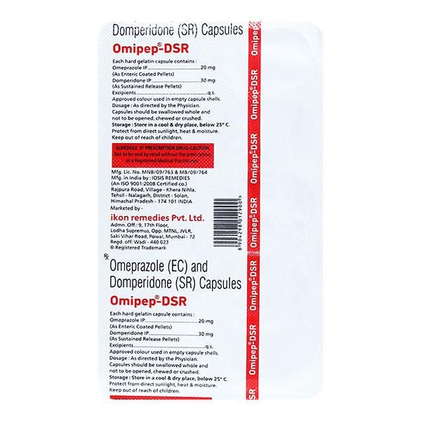 OMIPEP DSR Capsule 10's