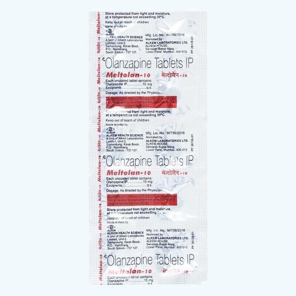 Meltolan 10mg Tablet 10'S