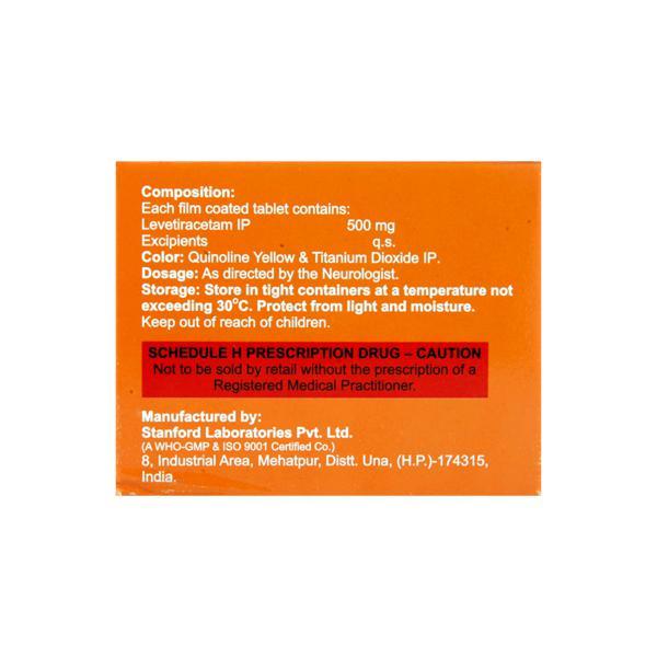 Levigress 500mg Tablet 10'S