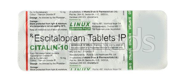 Citalin 10mg Tablet 10'S