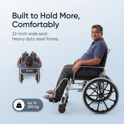 Frido Self-propelled Bariatric Wheelchair