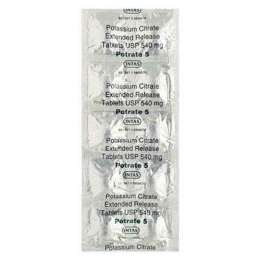 Potrate 5mg Tablet 10'S