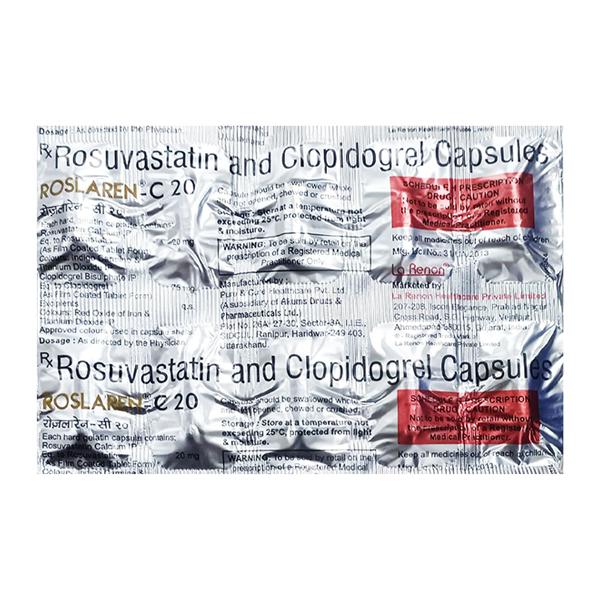 ROSLAREN C 20 Capsule 10's