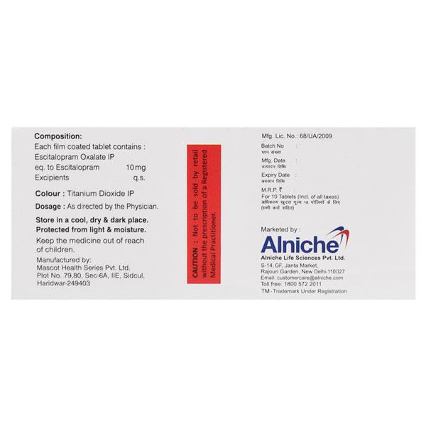 ESCIPIX 10mg Tablet 10's
