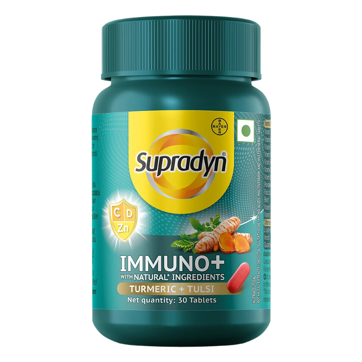 Supradyn Immuno+ Multivitamin with Natural Ingredients - 30 Tablets