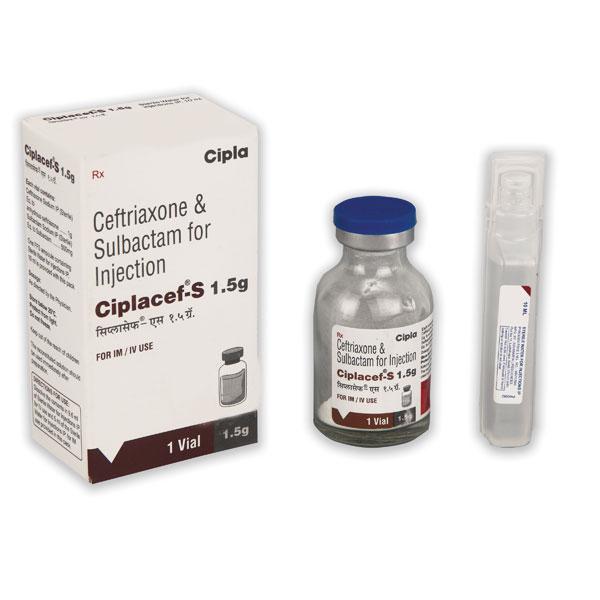Ciplacef S 1000/500mg Injection 1'S