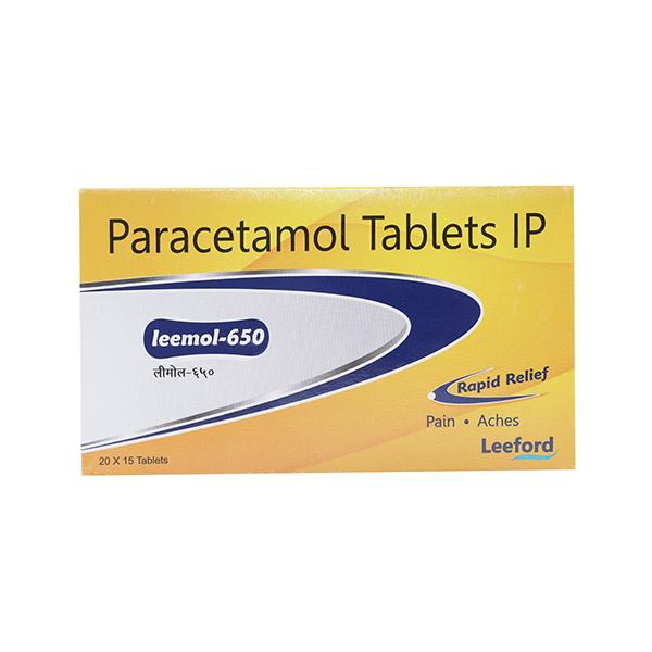 LEEMOL 650 Tablet 15's