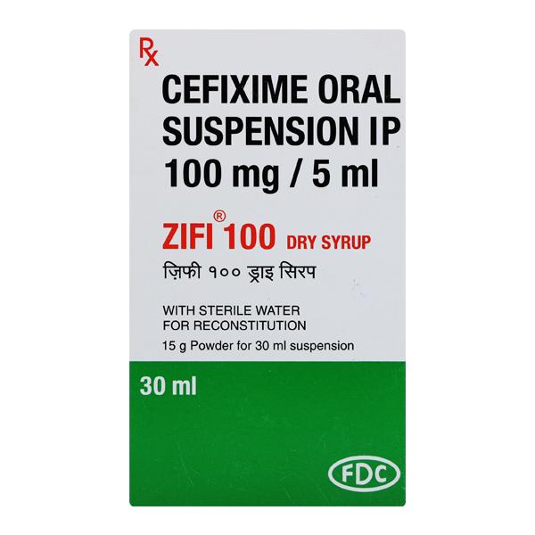 ZIFI 100mg DRY Syrup 30ml