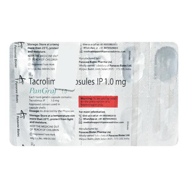 Pangraf 1mg Capsule 10'S