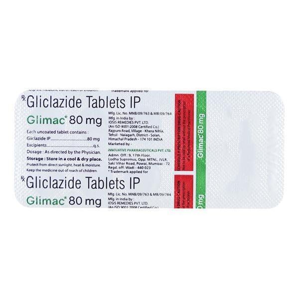 GLIMAC 80 Tablet 10's