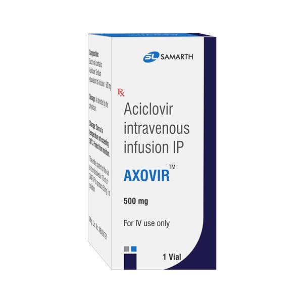 Axovir 500mg Injection 1'S