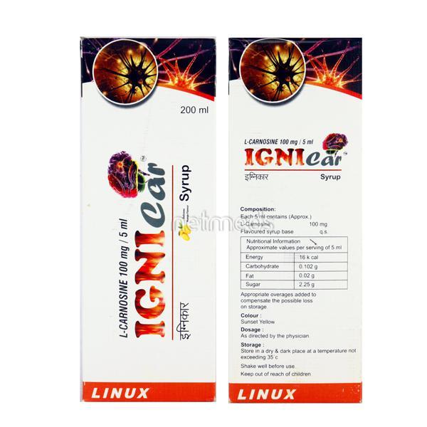 Ignicar Delicious Mango Flavour Syrup 200ml