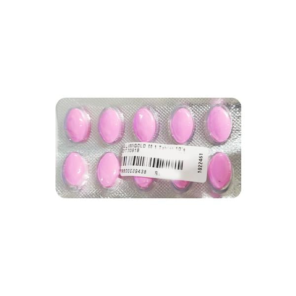 GLIMIGOLD M 1 Tablet 10's
