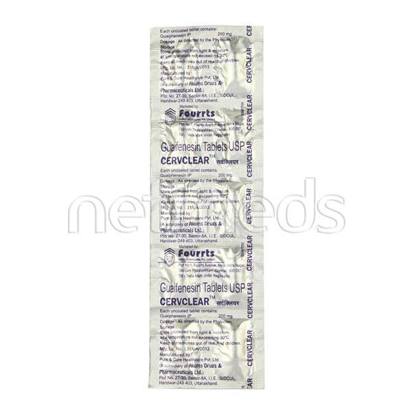 Cervclear 200mg Tablet 10'S