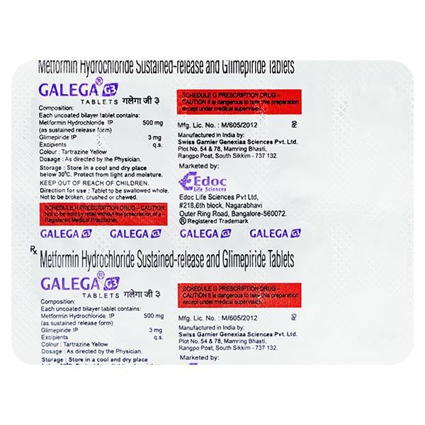 GALEGA G 3 Tablet 10's