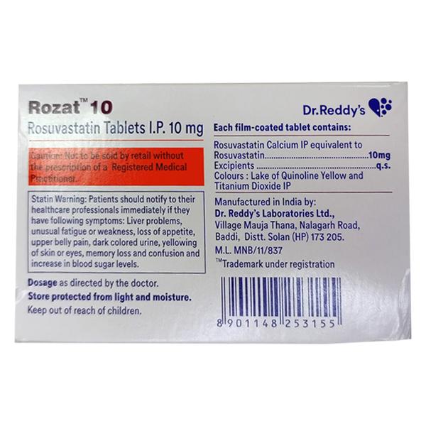 ROZAT 10 Tablet 15's