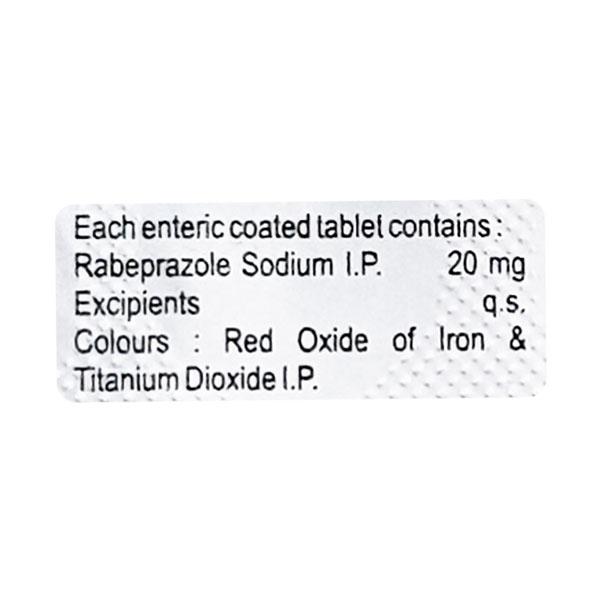 RABEOZ 20mg Tablet 10's