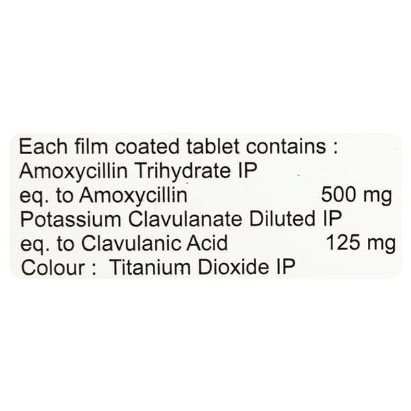 KLCLAV 625 Tablet 10's