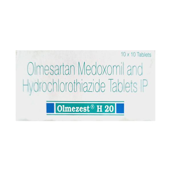 Olmezest H 20mg Tablet 10'S