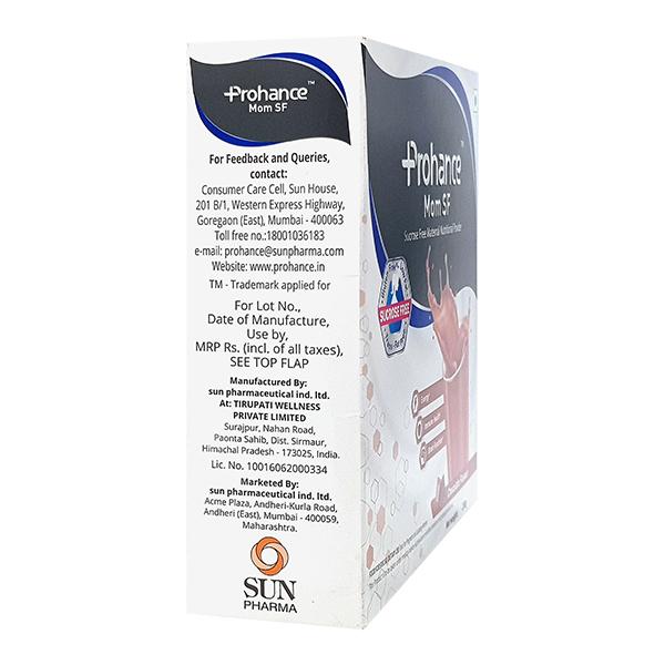 PROHANCE MOM SF SUCROSE FREE CHOCOLATE FLAVOUR Powder 200gm