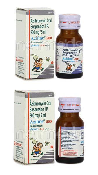 Azifine 200mg Suspension 15ml