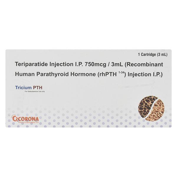Tricium Pth 750mcg Injection 1'S
