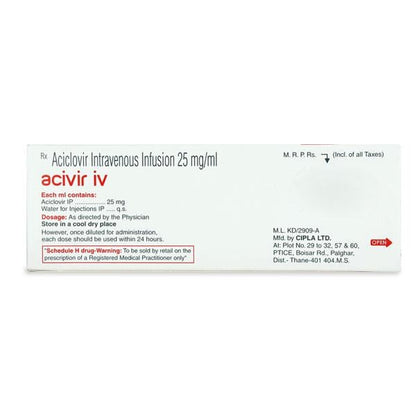 Acivir IV Injection 10ml (N)
